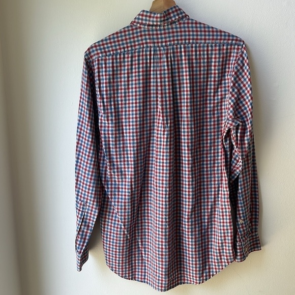 VINEYARD VINES Men’s TUCKER Slim Fit Long Sleeve Button Down Checkered Small - Picture 3 of 10